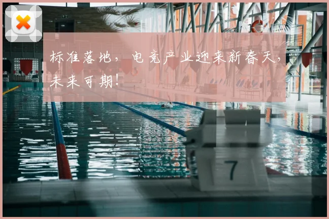 标准落地，电竞产业迎来新春天，未来可期！